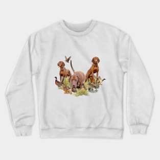 Hungarian Vizsla Crewneck Sweatshirt